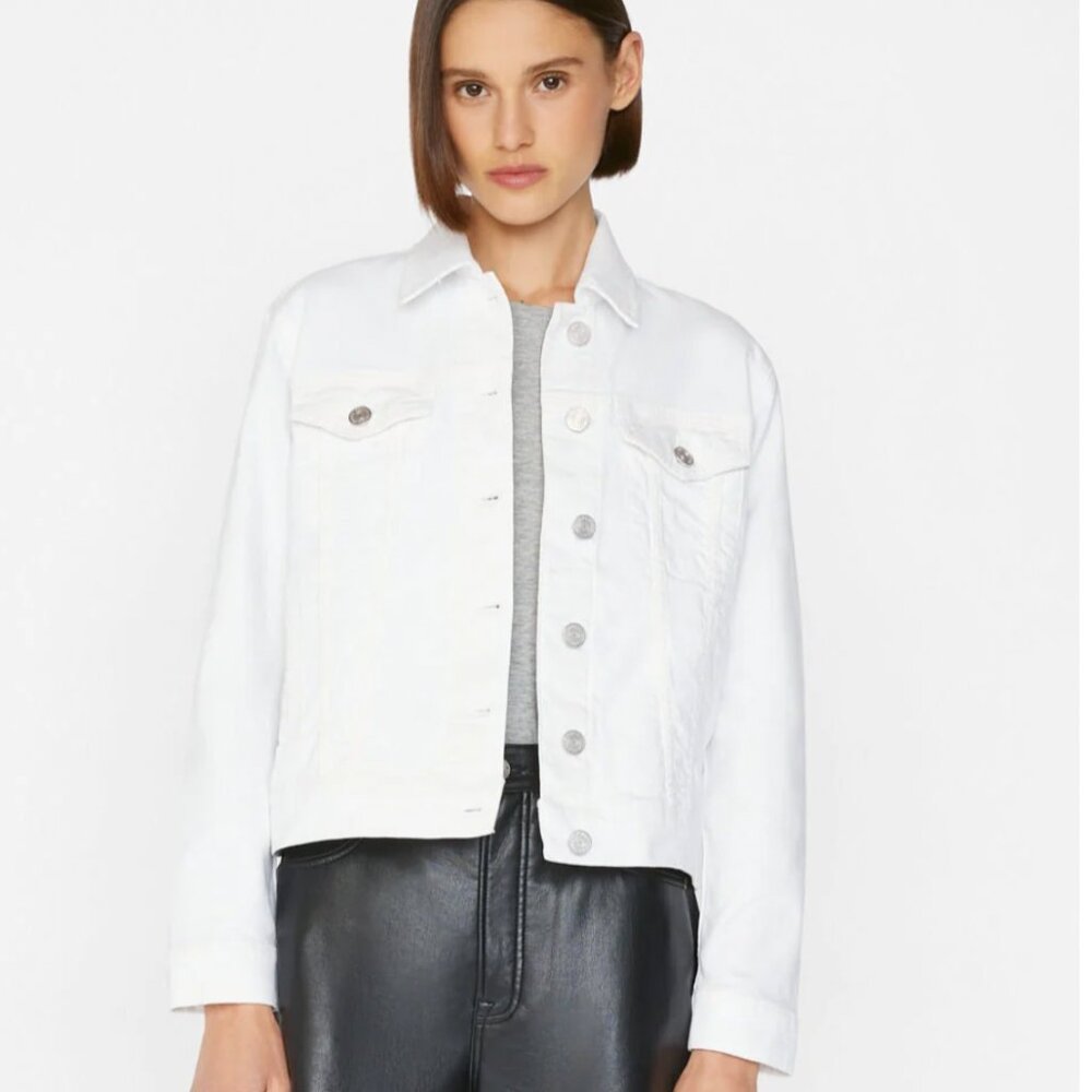 Frame - Le Vintage Jacket in Blanc